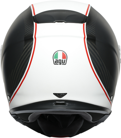 AGV SportModular Helmet - Cover - Matte Gunmetal/White - Medium 211201O2IY01312