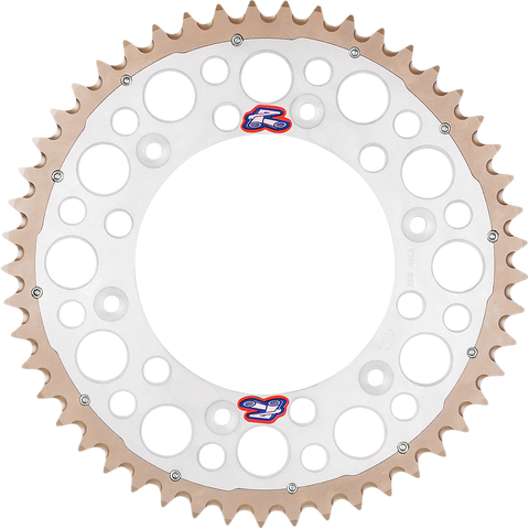RENTHAL Twinring™ Rear Sprocket - 52 Tooth - Silver 1540-520-52GPSI