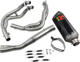AKRAPOVIC Race Exhaust - Carbon Fiber 2013-2022 ZX6 ZX6R ZX636 S-K6R11-RC