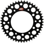 RENTHAL Sprocket - Honda - Black - 48 Tooth 154U-520-48GRBK