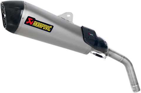 AKRAPOVIC Muffler - Titanium - Tiger 800 S-T800SO1-HZAAT