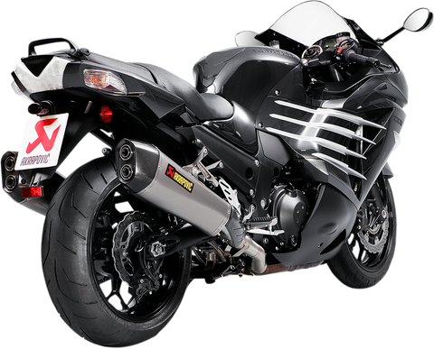 AKRAPOVIC Mufflers - Titanium 2012-2020, 2022 Kawasaki Ninja ZX-14R S-K14SO6-HZAAT