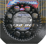 RENTHAL Sprocket - Black - 47 Tooth 121U-428-47GPBK