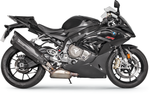 AKRAPOVIC Muffler - Black - Titanium - S1000RR S-B10SO6HDVDZBL