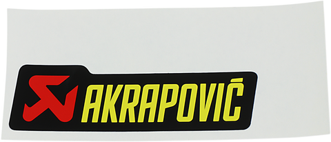 AKRAPOVIC Replacement Sticker P-HST12AL