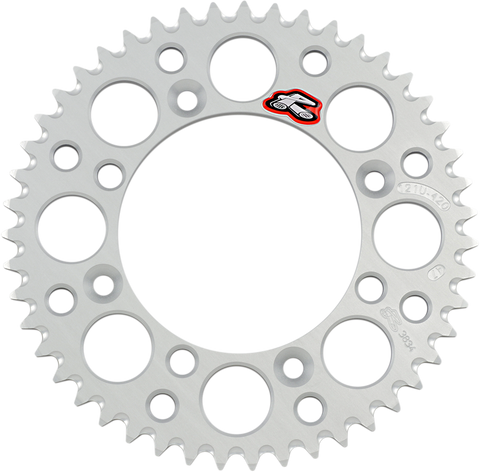RENTHAL Sprocket  - Yamaha - Silver - 47 Tooth 121U-420-47GBSI