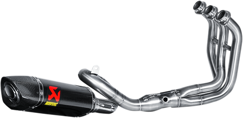 AKRAPOVIC Stainless Steel/Carbon Fiber Race Exhaust S-Y9R2-AFC