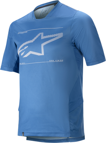 ALPINESTARS Drop 6.0 Jersey - Short-Sleeve - Blue - Small 1766320-7310-SM