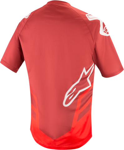 ALPINESTARS Racer V2 Jersey - Burgundy/Red/White -  Large 1762919-3173-LG