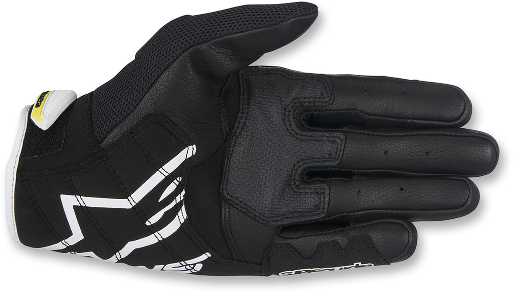 ALPINESTARS SMX-2 Air Carbon V2 Gloves - Black/White/Yellow - XL