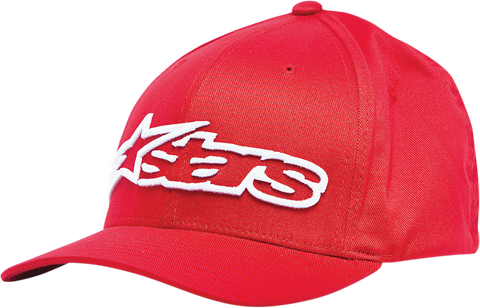 ALPINESTARS Blaze Hat - Red/White - Small/Medium 1039810053020SM