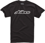 ALPINESTARS Blaze Classic T-Shirt - Black/White - Medium 1032720321020M