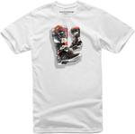 ALPINESTARS Youth Tech 7 T-Shirt - White - Small 30197200820S