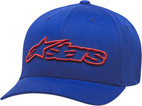 ALPINESTARS Blaze Flexfit® Hat - Blue/Red - Large/XL 1039810057230LX