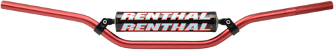 RENTHAL Handlebar - 7/8" - 722 - CR High/Ricky Johnson - Red 72201RD01185