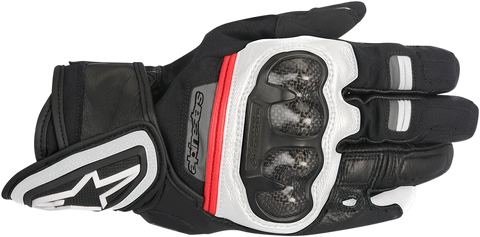 ALPINESTARS Rage Drystar® Gloves - Black/White/Red - XL 3526817-123-XL