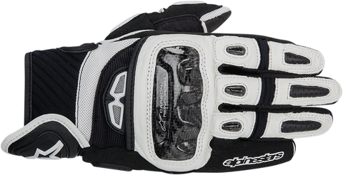 ALPINESTARS GP-Air Leather Gloves - Black/White - Small 3567914-12-S