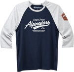 ALPINESTARS Script T-Shirt - Gray/Navy - Medium 1230715051171M