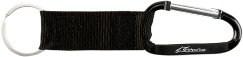 ALPINESTARS Key Fob - Snap Hook - Black 1119-94000-10
