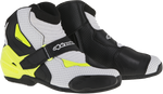 ALPINESTARS SMX-1 R Vented Boots - Black/White/Yellow - US 6.5 / EU 40 2224016-125-40