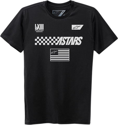 ALPINESTARS Front T-Shirt - Black - Large 12307211110L