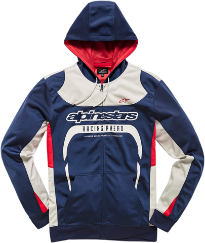 ALPINESTARS Session Zip-Up Hoodie - Navy - 2XL 103553003702X