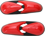 ALPINESTARS Flexible Toe Sliders - Red 25SLITECH-RD