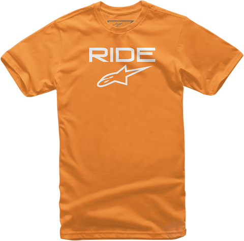 ALPINESTARS Youth Ride 2.0 T-Shirt - Orange/White - Small 3038720104020S