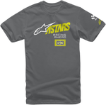ALPINESTARS Title T-Shirt - Charcoal - XL 12107200018XL