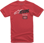 ALPINESTARS Title T-Shirt - Red - 2XL 121072000302X
