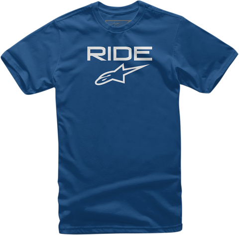 ALPINESTARS Ride 2.0 T-Shirt - Blue/White - XL 1038720007920XL