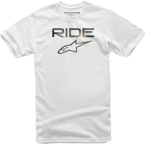 ALPINESTARS Ride 2.0 T-Shirt - Camo/White - 2XL 1119-7200620-2X