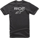 ALPINESTARS Youth Ride 2.0 T-Shirt - Black/White - Large 3038720101020L