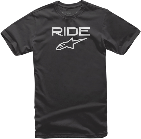 ALPINESTARS Youth Ride 2.0 T-Shirt - Black/White - Large 3038720101020L