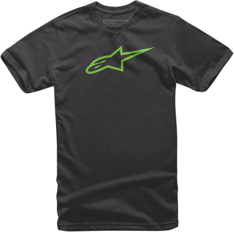 ALPINESTARS Youth Age T-Shirt - Black/Green - Medium 3038720021060M