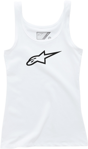 ALPINESTARS Women's Ageless Tank Top - White - Large 1W386300020L