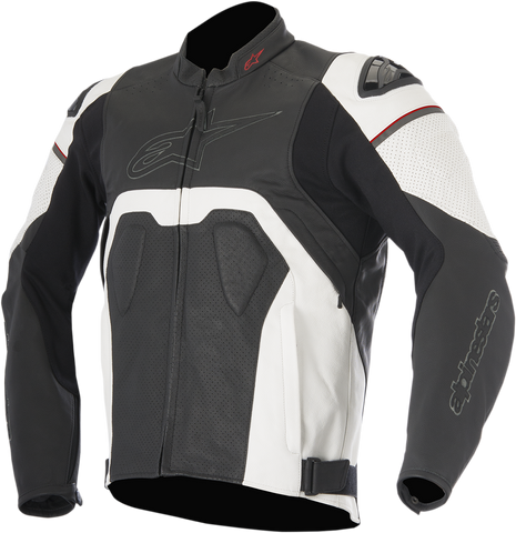 ALPINESTARS Core Airflow Leather Jacket - Black/White - US 46 / EU  58 3101416-12-58