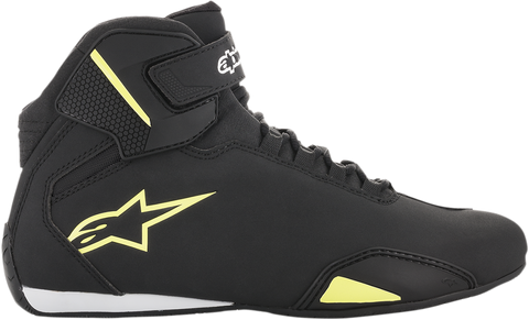 ALPINESTARS Sektor Shoes - Black/Yellow Fluorescent - US 6.5 2515518155-6.5
