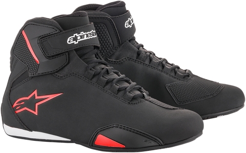 ALPINESTARS Sektor Shoes - Black/Red - US 10.5 2515518-13-10.5