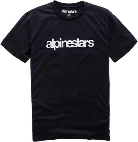 ALPINESTARS Heritage Word T-Shirt - Black - Large 12107300610L