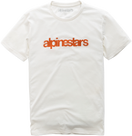 ALPINESTARS Heritage Word T-Shirt - Natural - Large 121073006224L
