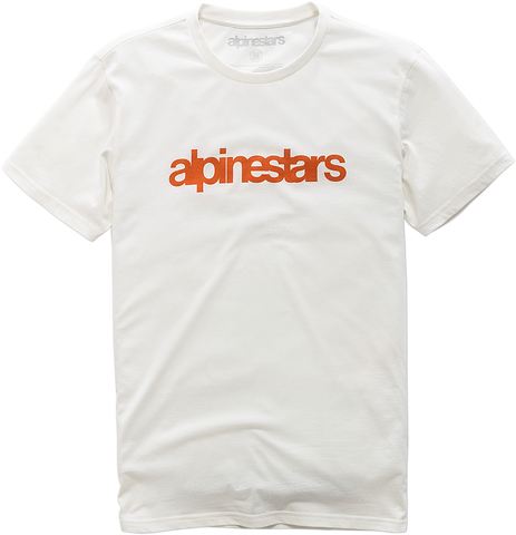 ALPINESTARS Heritage Word T-Shirt - Natural - Large 121073006224L