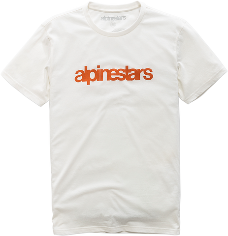 ALPINESTARS Heritage Word T-Shirt - Natural - 2XL 1210730062242X