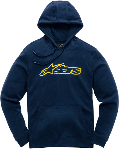 ALPINESTARS Blaze Hoodie - Navy/Yellow - XL 1037531137050XL
