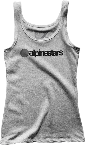 ALPINESTARS Women's Original Tank Top - Gray - Small 1W19631001026S