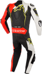 ALPINESTARS GP Plus v2 1-Piece Leather Suit - Black/White/Red/Yellow - US 36 / EU 46 3150518-1236-46