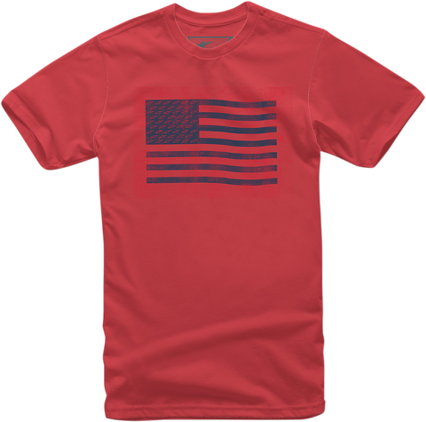 ALPINESTARS Flag T-Shirt - Red - 2XL 121072026302X