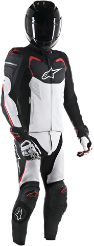 ALPINESTARS GP Pro 2-Piece Leather Suit - Black/White/Red - US 36 / EU 46 3165016-123-46