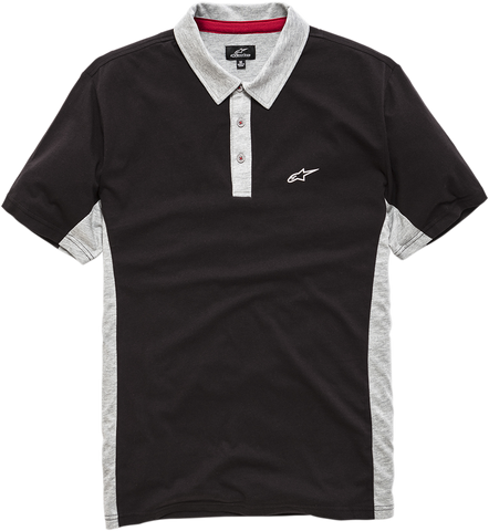 ALPINESTARS Champion Polo Shirt - Black/Gray - 2XL 12104150010282X