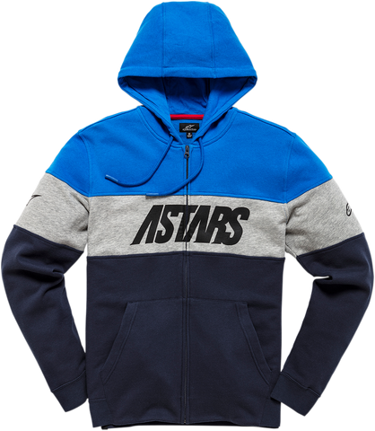 ALPINESTARS Grupo Zip Hoodie - Blue/Navy - Medium 1210533007270M